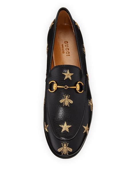 gucci loafers bees and stars